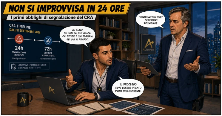 Non si improvvisa in 24 ore: consulente e manager discutono la segnalazione del CRA